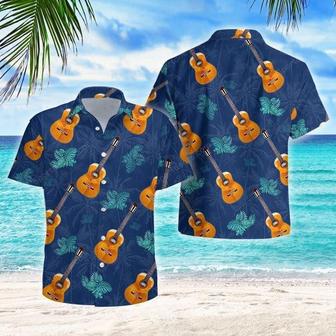 Guitar - Tropical Hawaiian Shirt, Summer Gift, Hawaiian Shirts For Men, Aloha Beach Shirt Summer Gifts | Newhawaiianshirts