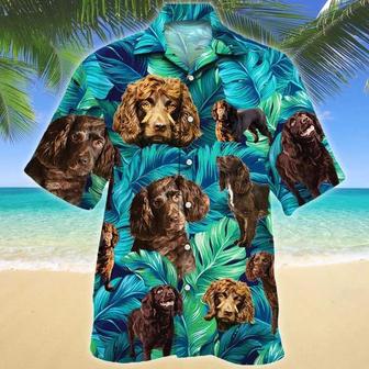 Happy Boykin Spaniel Dog Lovers Summer Beach Palm Tree Pattern Hawaiian Shirt Summer Gifts | Newhawaiianshirts DE