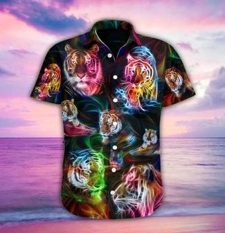 Head Of Tiger Fantasy Design Hawaiian Shirt Summer Gifts | Newhawaiianshirts UK