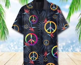 Hippie Tropical Hawaiian Shirt, Aloha Colorful Tropical Hawaii Shirt, Aloha Tropical Hawaii Shirt,Aloha Short Sleeve Button Down,Gift Family Summer Gifts | Newhawaiianshirts AU