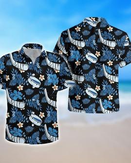 Hockey - Floral Hawaiian Shirt, Summer Gift, Hawaiian Shirts For Men, Aloha Beach Shirt Summer Gifts | Newhawaiianshirts CA