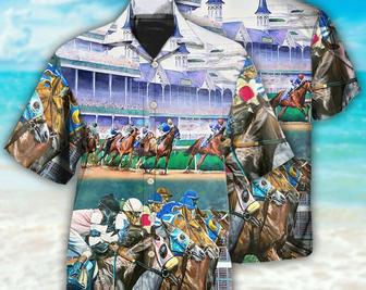 Horse Racing We Love Amazing Style, Hawaiian Shirt, Group Hawaii Shirt Gifts, Hawaii Vintage Shirt, Gifts For Bachelor Party. Summer Gifts | Newhawaiianshirts AU