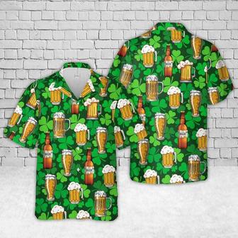 Irish St Patrick's Day Beer Hawaiian Shirt Summer Gifts | Newhawaiianshirts UK