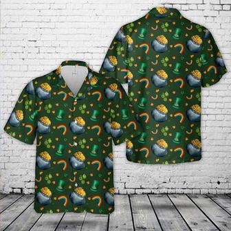 Irish St Patrick's Day Hawaiian Shirt, Men Irish Hawaiian Shirt, Patrick's Shirt Summer Gifts | Newhawaiianshirts UK