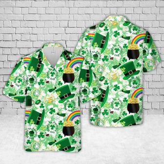 Irish St Patrick's Day Hawaiian Shirt, Irish Day Hawaiian Shirt, Men Hawaiian Shirt, Patrick's Shirt Summer Gifts | Newhawaiianshirts UK