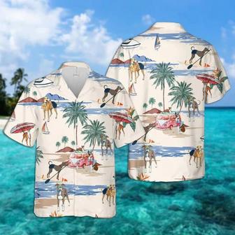 Italian Greyhound Summer Beach Hawaiian Shirt, Hawaiian Shirts For Men Women Short Sleeve Aloha Beach Shirt Summer Gifts | Newhawaiianshirts CA