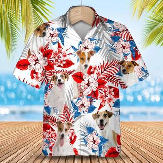 Jack Russell Terrier Hawaiian Shirt - Gift For Summer, Summer Aloha Shirt, Hawaiian Shirt For Men And Women Summer Gifts | Newhawaiianshirts UK