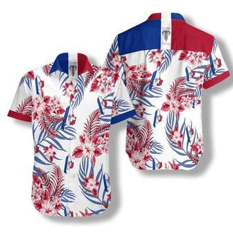 Kansas City Proud With White Skin Pattern Hawaiian Shirt Summer Gifts | Newhawaiianshirts