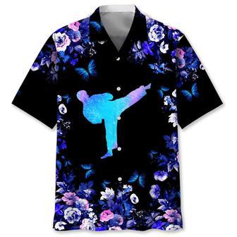 Karate Hawaiian Nature Hawaiian Shirt Summer Gifts | Newhawaiianshirts UK