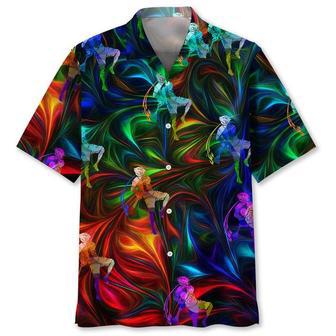 Lacrosse Color Hawaiian Shirt Summer Gifts | Newhawaiianshirts AU