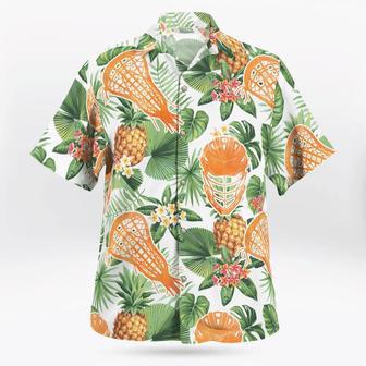 Lacrosse Pineapple Tropical Hawaiian Shirt Summer Gifts | Newhawaiianshirts AU