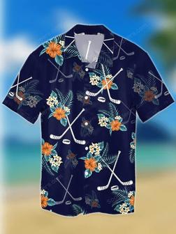 Lacrosse - Tropical Orange Hawaiian Shirt, Summer Gift, Hawaiian Shirts For Men, Aloha Beach Shirt Summer Gifts | Newhawaiianshirts