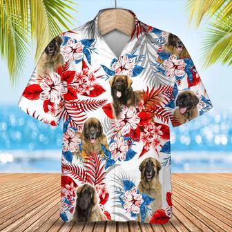 Leonberger Hawaiian Shirt - Summer Aloha Shirt, Hawaiian Shirt For Men And Women Summer Gifts | Newhawaiianshirts UK