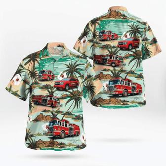 Leroy Fire Department, Le Roy, New York Hawaiian Shirt Summer Gifts | Newhawaiianshirts