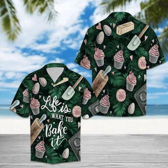 Life Is What You Bake It Design Hawaiian Shirt Summer Gifts | Newhawaiianshirts UK