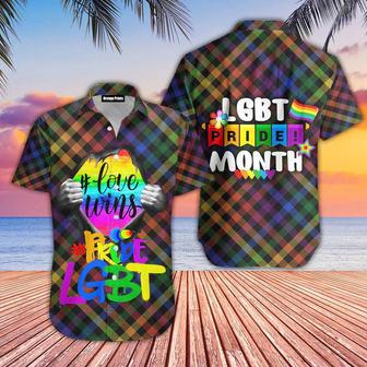 Love Wins Lgbt Pride Month Aloha Hawaiian Shirts For Men & For Women Summer Gifts | Newhawaiianshirts DE