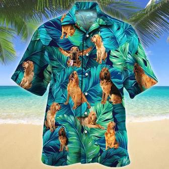 Loyal Bloodhound Dog Lovers Gift Idea Pattern Hawaiian Shirt Summer Gifts | Newhawaiianshirts