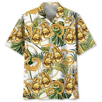 Luxury Tropical Boxing Hawaiian Shirt Summer Gifts | Newhawaiianshirts