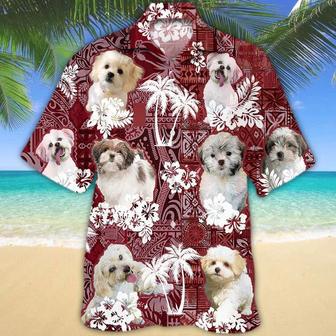 Malshi Hawaiian Shirt, Gift For Dog Lover Shirts, Malshi Beach Shirt, Men's Hawaiian Shirt Summer Gifts | Newhawaiianshirts UK