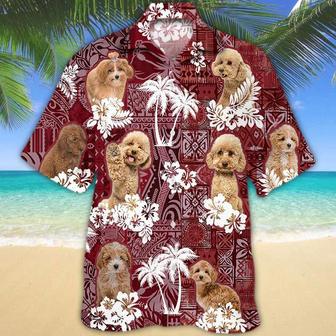 Maltipoo Hawaiian Shirt, Gift For Dog Lover Shirts, Maltipoo Beach Shirt, Men's Hawaiian Shirt Summer Gifts | Newhawaiianshirts UK