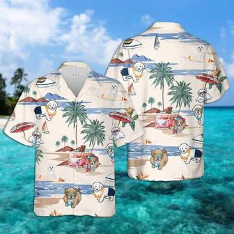 Matipoo Summer Beach Hawaiian Shirt, Hawaiian Shirts For Men Women Short Sleeve Aloha Beach Shirt Summer Gifts | Newhawaiianshirts UK