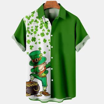 Men's St. Patrick's Fun Elf Hawaiian Shirt Summer Gifts | Newhawaiianshirts UK