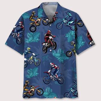 Motocross Tropical Coconut Hawaiian Shirt Summer Gifts | Newhawaiianshirts CA