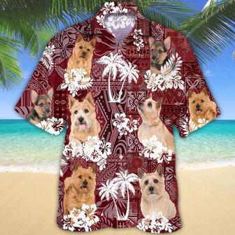 Norwich Terrier Hawaiian Shirt, Gift For Dog Lover Shirts, Men's Hawaiian Shirt, Summer Hawaiian Aloha Shirt Summer Gifts | Newhawaiianshirts UK