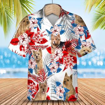 Norwich Terrier Hawaiian Shirt - Summer Aloha Shirt, Hawaiian Shirt For Men And Women Summer Gifts | Newhawaiianshirts UK