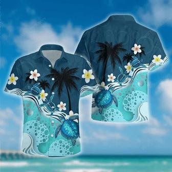 Ocean - Turtle Hawaiian Shirt, Summer Gift, Hawaiian Shirts For Men, Aloha Beach Shirt Summer Gifts | Newhawaiianshirts UK