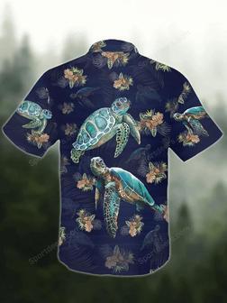 Ocean - Turtle Tropical Hawaiian Shirt, Summer Gift, Hawaiian Shirts For Men, Aloha Beach Shirt Summer Gifts | Newhawaiianshirts DE