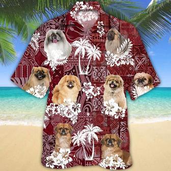 Pekingese Hawaiian Shirt, Gift For Dog Lover Shirts, Men's Hawaiian Shirt, Summer Hawaiian Aloha Shirt Summer Gifts | Newhawaiianshirts