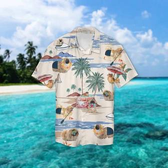 Pekingese Summer Beach Hawaiian Shirt, Hawaiian Shirts For Men Women Short Sleeve Aloha Beach Shirt Summer Gifts | Newhawaiianshirts UK