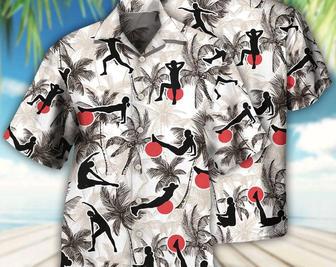 Pilates Tropical Tree - Hawaiian Shirt, Short Sleeve Hawaiian Aloha Shirt, Hawaii Style, Hawaii Honeymoon Shirt, Summer Party. Summer Gifts | Newhawaiianshirts DE