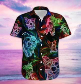 Pitbull Hawaii Shirt, Summer Shirts, Short Sleeve Hawaiian Shirt, Dog Owner Gift, Shirt For Men Summer Gifts | Newhawaiianshirts AU