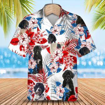 Portuguese Water Dog Hawaiian Shirt - Summer Aloha Shirt, Hawaiian Shirt For Men And Women Summer Gifts | Newhawaiianshirts UK