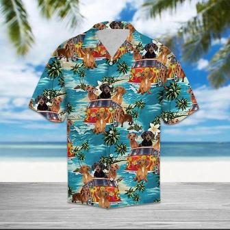 Relax Time Dachshund Hippie Summer Vacation Hawaiian Shirt Summer Gifts | Newhawaiianshirts AU