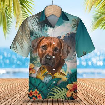 Rhodesian Ridgeback - Tropical Hawaiian Shirt Summer Gifts | Newhawaiianshirts CA