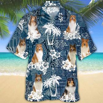 Rough Collie Hawaiian Shirt Summer Gifts | Newhawaiianshirts UK