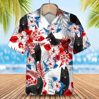 Schipperke Hawaiian Shirt - Summer Aloha Shirt, Hawaiian Shirt For Men And Women Summer Gifts | Newhawaiianshirts UK