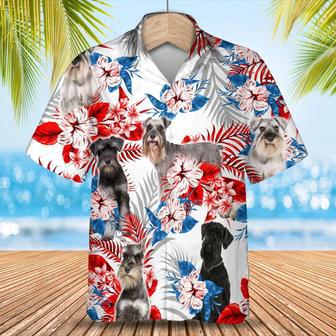 Schnauzer Hawaiian Shirt - Gift For Summer, Summer Aloha Shirt, Hawaiian Shirt For Men And Women Summer Gifts | Newhawaiianshirts UK