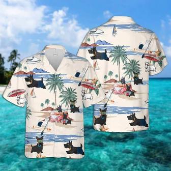 Scottish Summer Beach Hawaiian Shirt, Hawaiian Shirts For Men Women Short Sleeve Aloha Beach Shirt Summer Gifts | Newhawaiianshirts UK