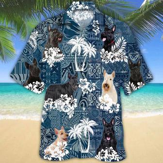 Scottish Terrier Hawaiian Shirt Summer Gifts | Newhawaiianshirts DE