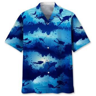 Scuba Diving Beach Hawaiian Shirt Summer Gifts | Newhawaiianshirts DE