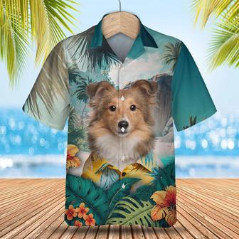 Shetland Sheepdog - Tropical Hawaiian Shirt Summer Gifts | Newhawaiianshirts UK