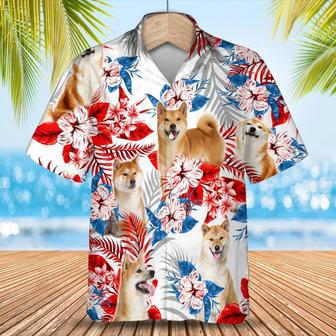 Shiba Inu Hawaiian Shirt - Gift For Summer, Summer Aloha Shirt, Hawaiian Shirt For Men And Women Summer Gifts | Newhawaiianshirts UK