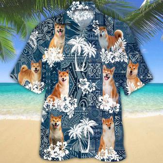 Shiba Inu Hawaiian Shirt Summer Gifts | Newhawaiianshirts AU