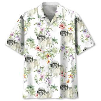 Shih Tzu Tropical Hawaiian Shirt Summer Gifts | Newhawaiianshirts DE