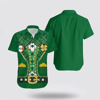 St Patrick�S Day Hawaiian Shirt, St Patrick�S Day Hawaiian Shirt Suit Style, St Patrick's Day Shirts Summer Gifts | Newhawaiianshirts UK