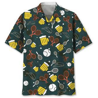 Tennis Hawaiian Shirt Summer Gifts | Newhawaiianshirts UK